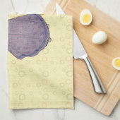 Girl Elf Fairy Daffodil Antiek Pasen Theedoek (Quarter Fold)