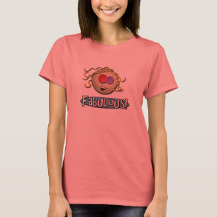 Girl Fabulous Mode Punk wit shirt