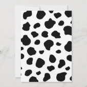 Girl Farm Thématique Anniversaire Fête Invitation (Dos)