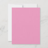 Girl First Community Invitation - Roze Kaart (Achterkant)