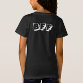 Girl-Football-Shirt T-shirt (Achterkant)