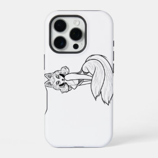 Girl fox telefoonhoesje iPhone 16 pro hoesje