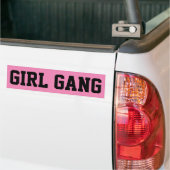 Girl Gang Bumpersticker (Op Truck)