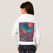 Girl Hoodie Uniek Ontwerp (Achterkant volledig)