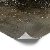 Girl Hugs Chicken Printable, Rooster Rustic Poster (Hoek)