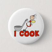 Girl I Cook Button (Voorkant)