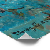 Girl in Fauteuil - Mary Cassatt Poster d'Art (Coin)