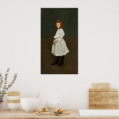 Girl in White - George Bellows Poster Art (Cuisine)