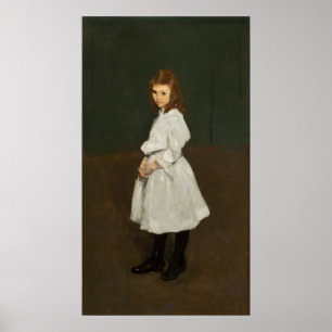 Girl in White - George Bellows Poster Art