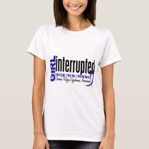 Girl Interrupte CFS Chronic Fatigue Syndrome T-shirt
