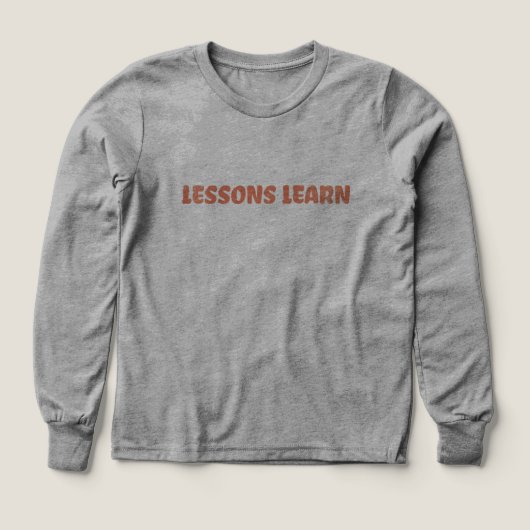 Girl/Kids Energy Flow Lessons Learn Long Sleeve  (Voorkant)