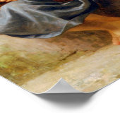 Girl Knitting, Bouguereau Poster (Hoek)