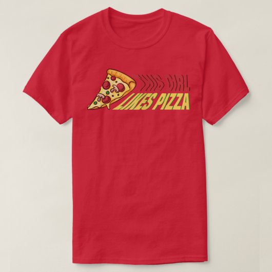 Girl Likes Pizza Hobby Pizza Chef930 T-shirt (Design voorkant)