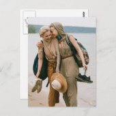 Girl Love Briefkaart (Voorkant / Achterkant)