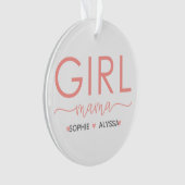 Girl Mama Personalized With Daughter (devant)