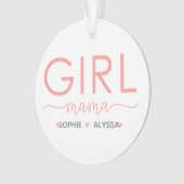 Girl Mama Personalized With Daughter (devant)