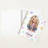 Girl Monogram Any Initial & Name (Devant avec enveloppe)