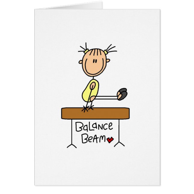 Girl on Balance Beam (Voorkant)