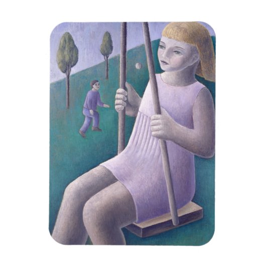 Girl on Swing 1996 Magneet (Verticaal)