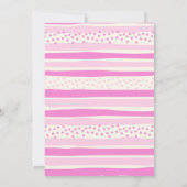 Girl Pastel Dinosaur 4th Birthday invitation (Dos)