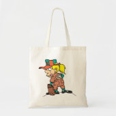 Girl Pitching in Baseball Canvas tas (Voorkant)