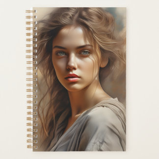 Girl Portrait est un dessin au crayon d'une femme.