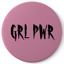 Girl Power Badge roze