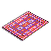 Girl Power curvy plaid journal abstrait (Côté gauche)
