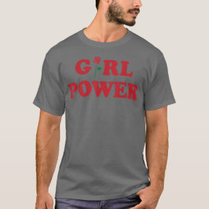 Girl Power, feminisme T-shirt Girl Power, Roos T-s