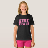 GIRL POWER meisjes en T-SHIRTS (Voorkant volledig)