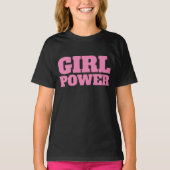 GIRL POWER meisjes en T-SHIRTS (Voorkant)