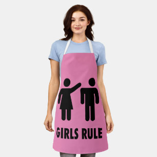 GIRL POWER PINK GIRLS KITCHEN SCHORT