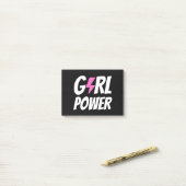 Girl Power Post-it® Notes (Op bureau)