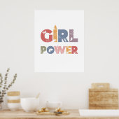 Girl Power Poster (Keuken)