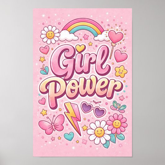 Girl Power Printable Poster (Devant)