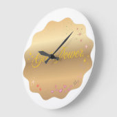 Girl Power Shape Grote Klok (Hoek)