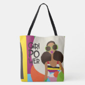 Girl Power Shoulder Tas (Achterkant)