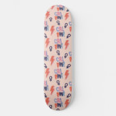 Girl Power Skateboard (Voorkant)