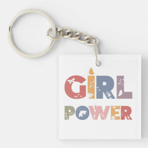 Girl Power Sleutelhanger