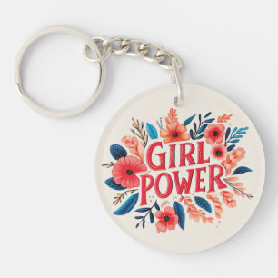 Girl Power Sleutelhanger