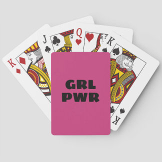 Girl Power - speelkaarten