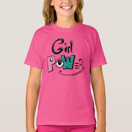 Girl Power T-shirt (Voorkant)