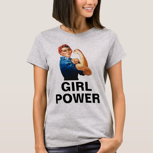 GIRL POWER T-Shirt (Voorkant)