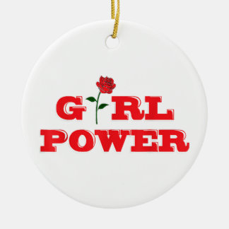 Girl Power T-Shirt - Geweldige Vrouwen Vrouw Femin Keramisch Ornament