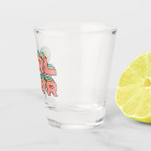 GIRL POWER T-Shirt Shot Glas (Rechts)