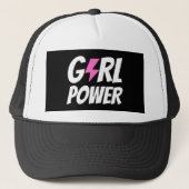 Girl Power Trucker Pet (Voorkant)