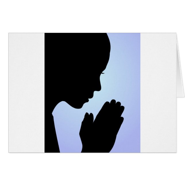 Girl Praying (Voorkant Horizontaal)