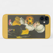 Girl Pumpkin Cat  Halloween Case-Mate iPhone Case (Achterkant (horizontaal))