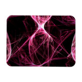 Girl Punk Rock Roze Energy Waves Magneet (Horizontaal)