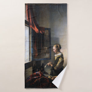 Girl Reading a Letter à Open Window, Vermeer